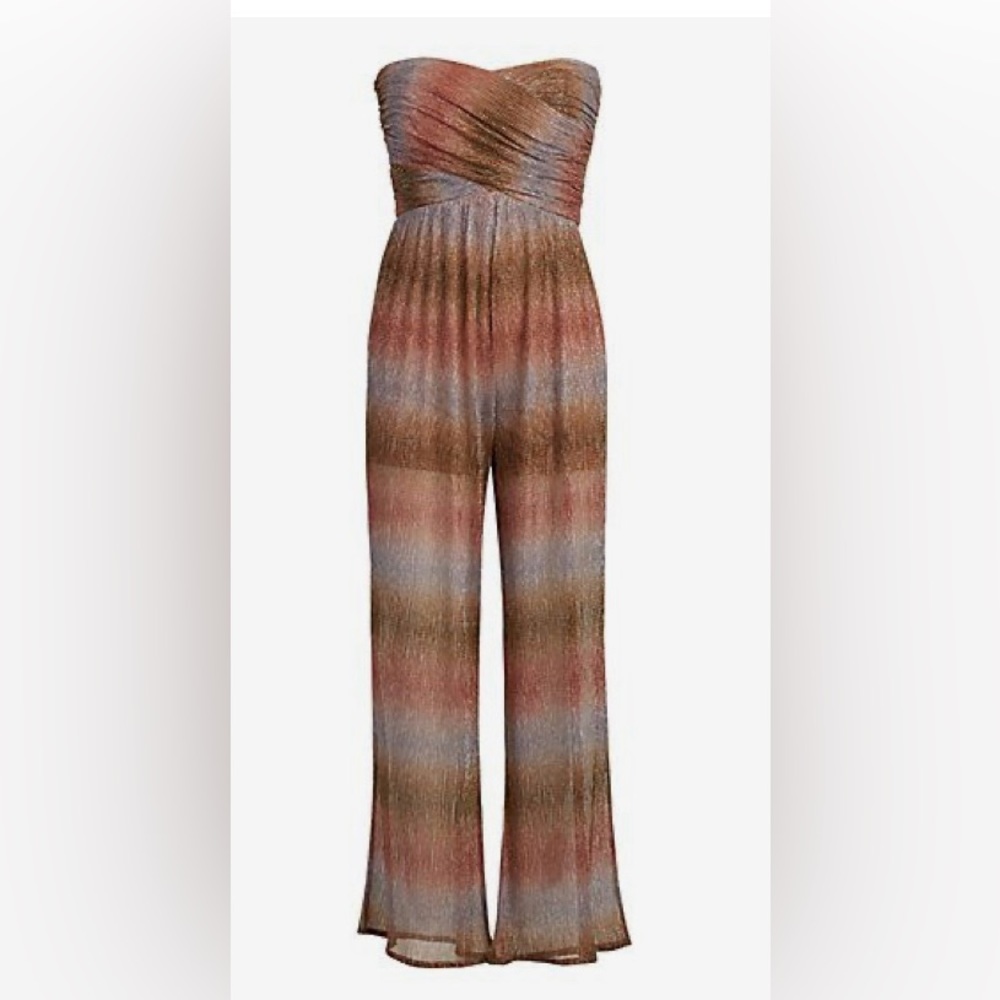 NY&CO Strapless Jumpsuit Size Medium